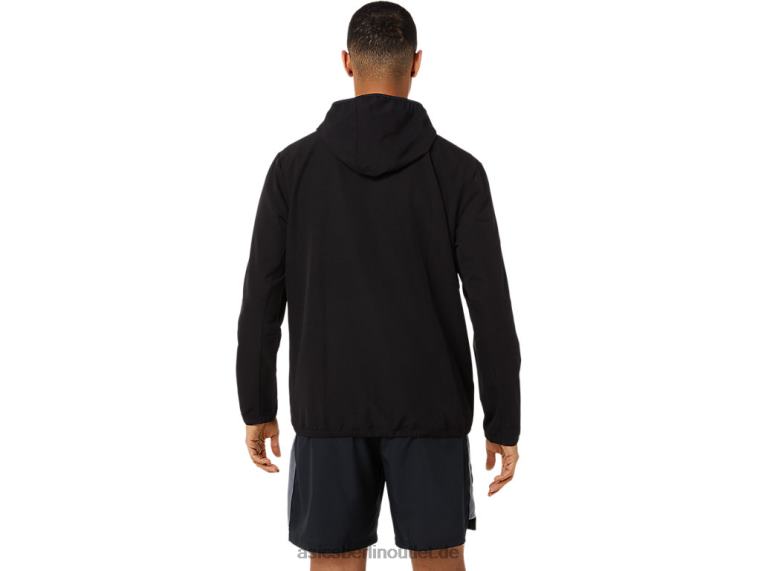 Fertigjacke für Herren BL4N1394Asics Leistung schwarz