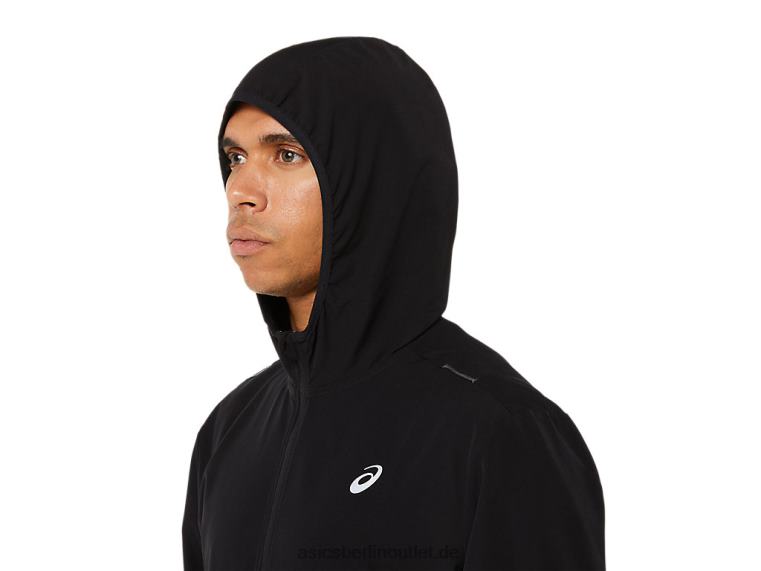 Fertigjacke für Herren BL4N1394Asics Leistung schwarz