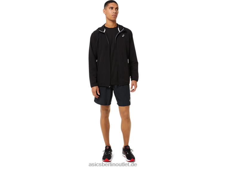 Fertigjacke für Herren BL4N1394Asics Leistung schwarz