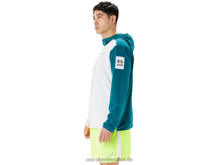 Fertigjacke für Herren, Farbblock-Wechsel BL4N1279Asics multi