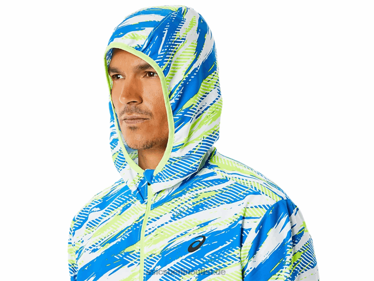 Herren-Konfektionsjacke Lam BL4N1343Asics Gefahr grün
