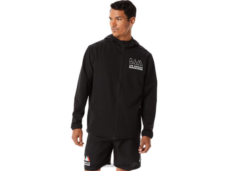 Herren-Konfektionsjacke Lam BL4N1345Asics Leistung schwarz