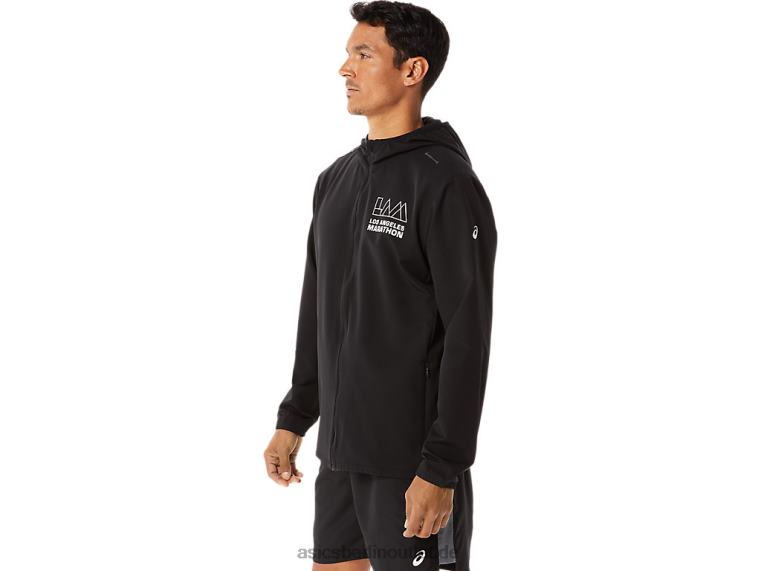 Herren-Konfektionsjacke Lam BL4N1345Asics Leistung schwarz