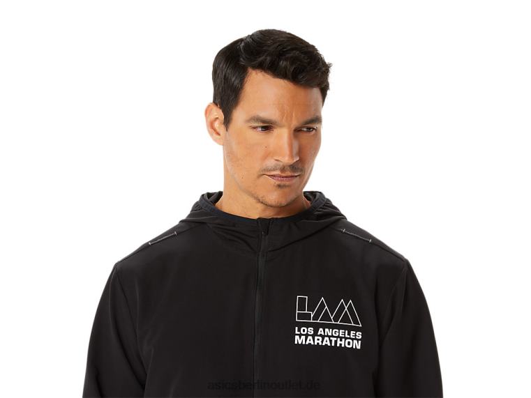 Herren-Konfektionsjacke Lam BL4N1345Asics Leistung schwarz