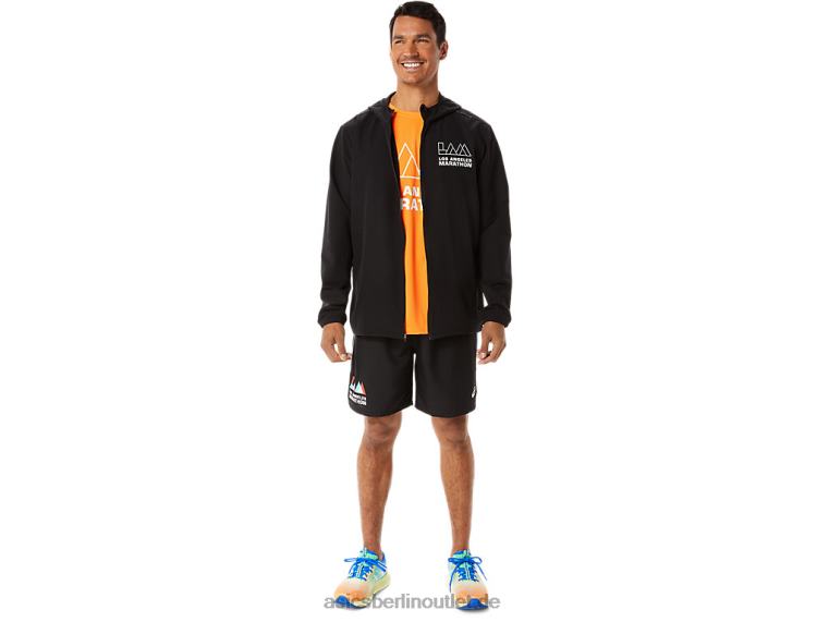 Herren-Konfektionsjacke Lam BL4N1345Asics Leistung schwarz