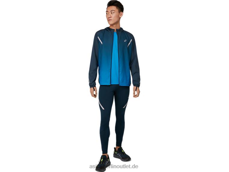 Herren-Lite-Show-Jacke BL4N1673Asics Französischblau/Elektroblau