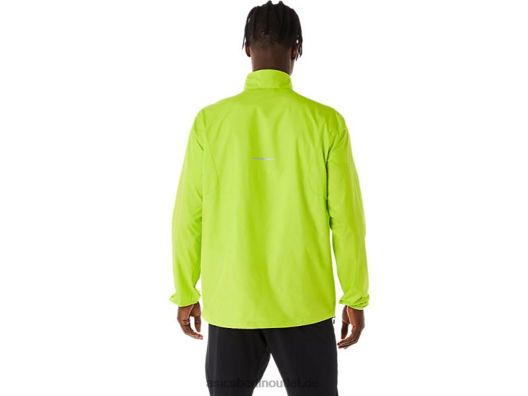 Herren-Lite-Show-Jacke BL4N238Asics Limettenschale/Performance Black