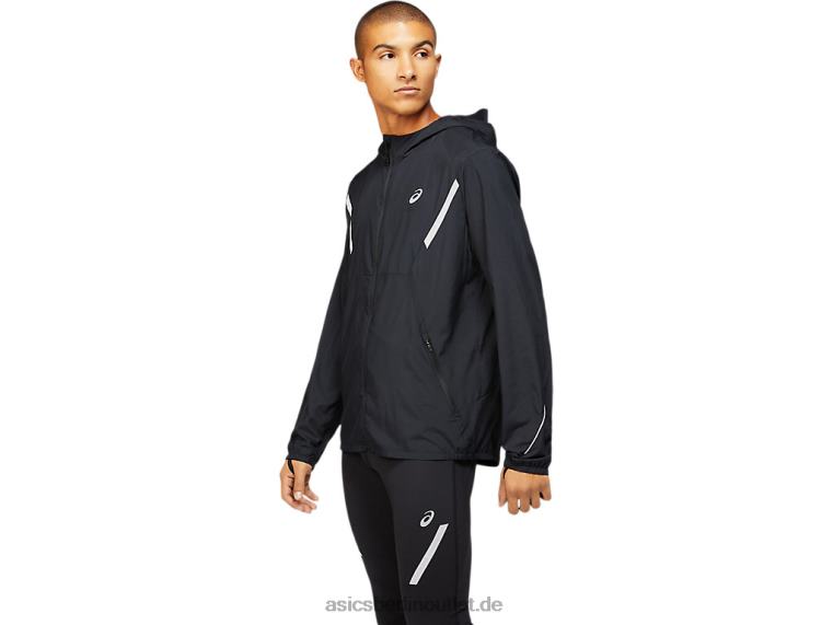 Herren-Lite-Show-Jacke Solid BL4N1670Asics Leistung schwarz