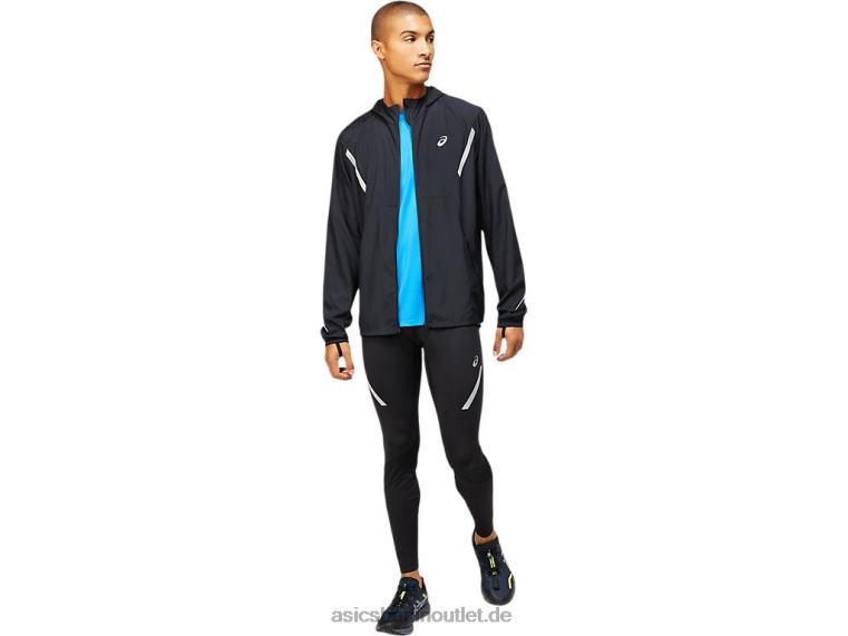 Herren-Lite-Show-Jacke Solid BL4N1670Asics Leistung schwarz