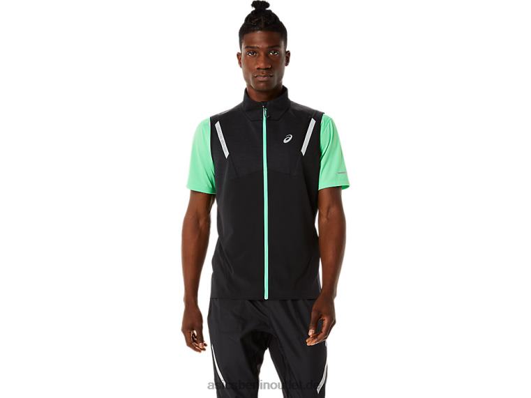 Herren-Lite-Show-Weste BL4N884Asics Performance Black Heather