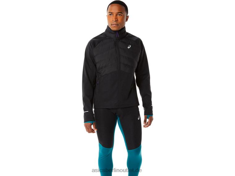 Herren-Winterlaufjacke BL4N841Asics Performance Black Heather