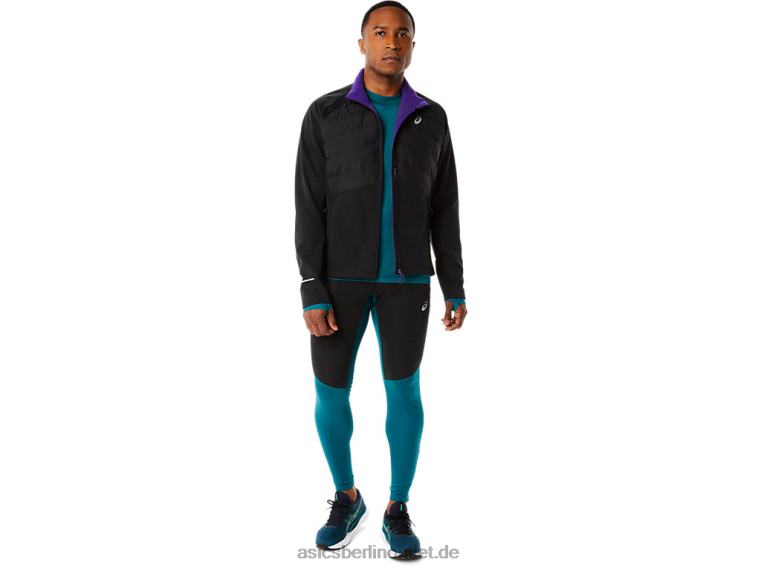 Herren-Winterlaufjacke BL4N841Asics Performance Black Heather