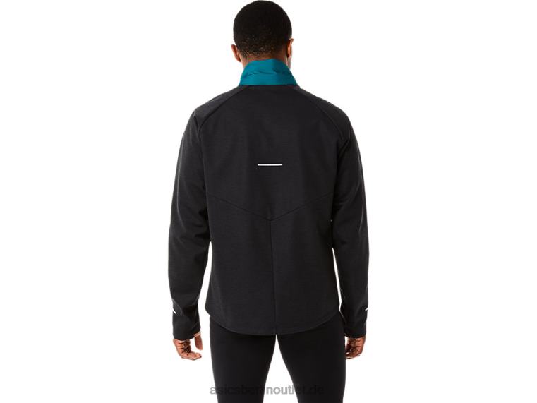Herren-Winterlaufjacke BL4N849Asics Samtkiefer/Schwarzheide
