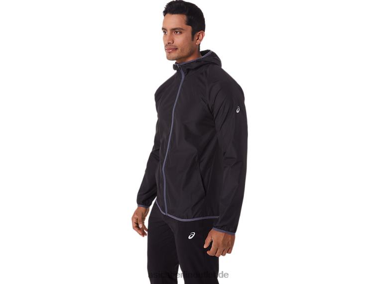 Packbare Herrenjacke BL4N1793Asics Leistung schwarz