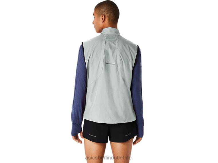 Packbare Metarun-Weste für Herren BL4N527Asics leichter Salbei
