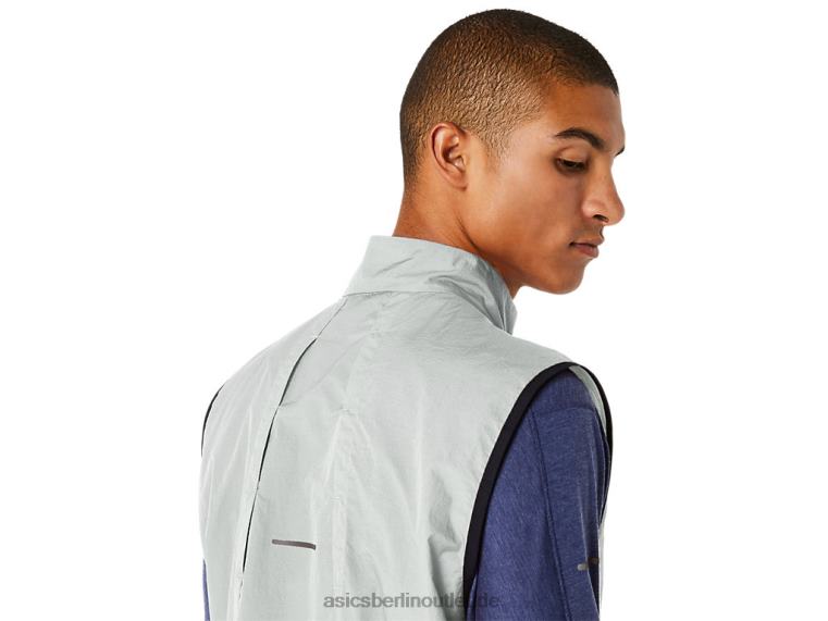 Packbare Metarun-Weste für Herren BL4N527Asics leichter Salbei