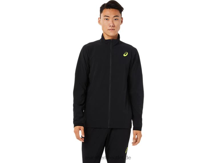 Stretch-Webjacke für Herren BL4N1450Asics Leistung schwarz