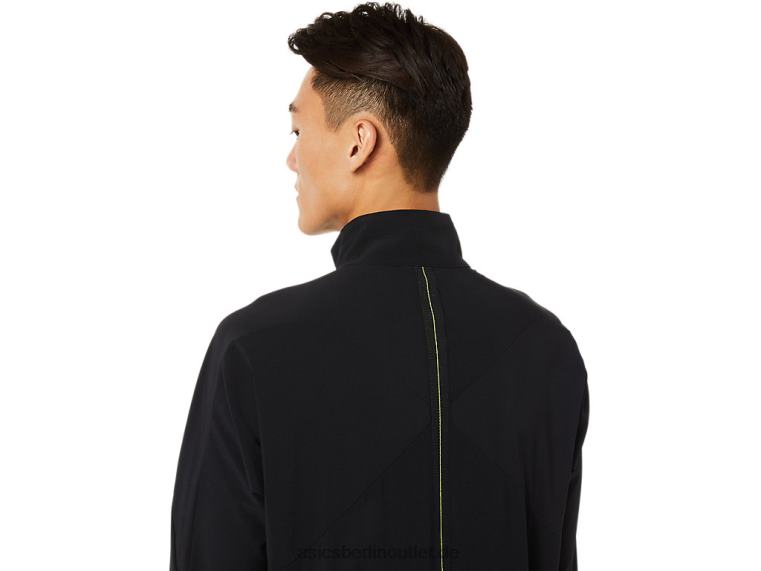 Stretch-Webjacke für Herren BL4N1450Asics Leistung schwarz