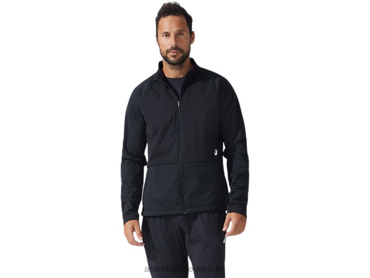 Thermostorm-Jacke mit durchgehendem Reißverschluss für Herren BL4N1644Asics Leistung schwarz