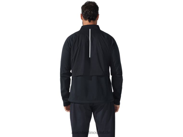 Thermostorm-Jacke mit durchgehendem Reißverschluss für Herren BL4N1644Asics Leistung schwarz