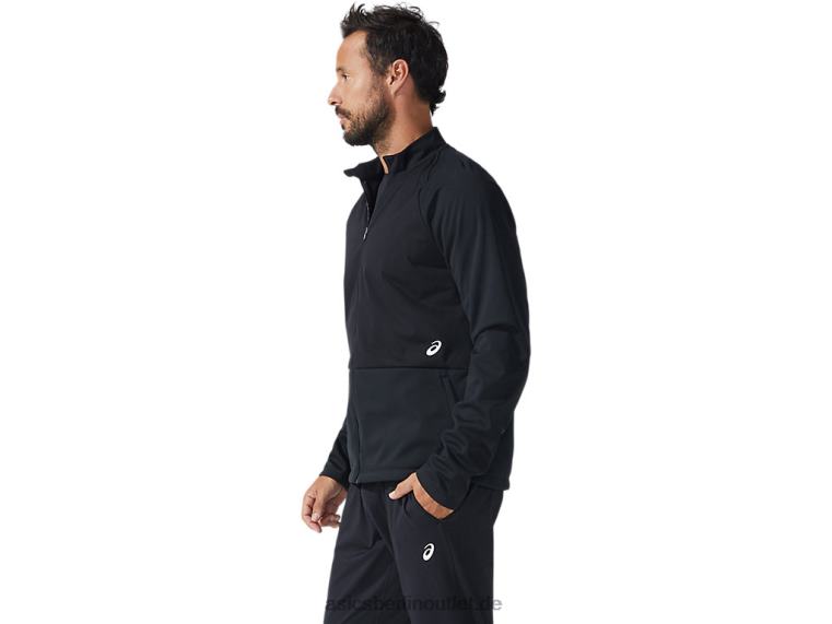 Thermostorm-Jacke mit durchgehendem Reißverschluss für Herren BL4N1644Asics Leistung schwarz