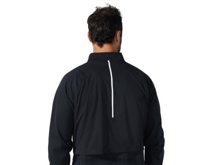 Thermostorm-Jacke mit durchgehendem Reißverschluss für Herren BL4N1644Asics Leistung schwarz