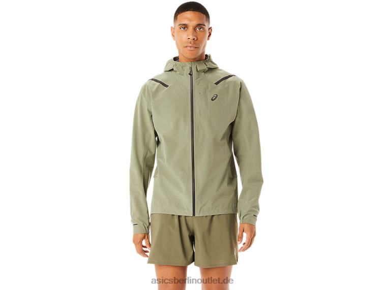 Wasserdichte Beschleunigungsjacke 2.0 für Herren BL4N1103Asics Flechtengrün