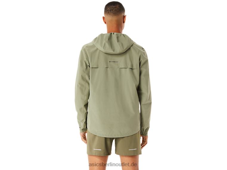 Wasserdichte Beschleunigungsjacke 2.0 für Herren BL4N1103Asics Flechtengrün