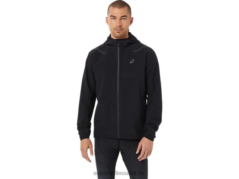 Wasserdichte Beschleunigungsjacke 2.0 für Herren BL4N1353Asics Leistung schwarz