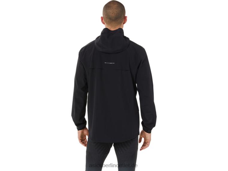 Wasserdichte Beschleunigungsjacke 2.0 für Herren BL4N1353Asics Leistung schwarz