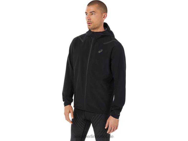Wasserdichte Beschleunigungsjacke 2.0 für Herren BL4N1353Asics Leistung schwarz