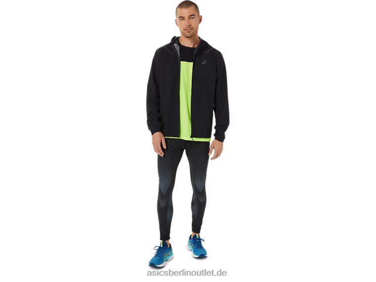 Wasserdichte Beschleunigungsjacke 2.0 für Herren BL4N1353Asics Leistung schwarz