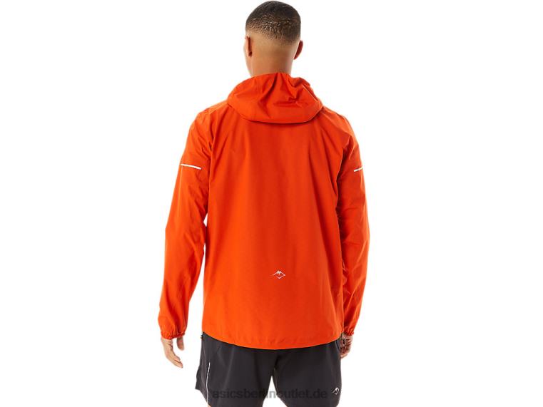 Wasserdichte Fujitrail-Jacke für Herren BL4N1146Asics Kirschtomate