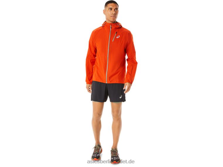 Wasserdichte Fujitrail-Jacke für Herren BL4N1146Asics Kirschtomate