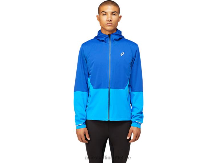 Winter-Accelerator-Jacke für Herren BL4N1615Asics Monacoblau/Elektroblau