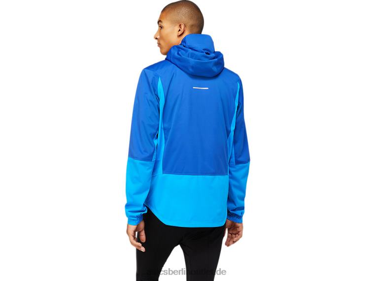 Winter-Accelerator-Jacke für Herren BL4N1615Asics Monacoblau/Elektroblau