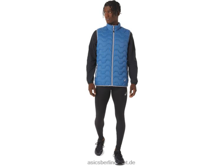 m umgekehrte Weste BL4N888Asics Azurblau/Plattengestein