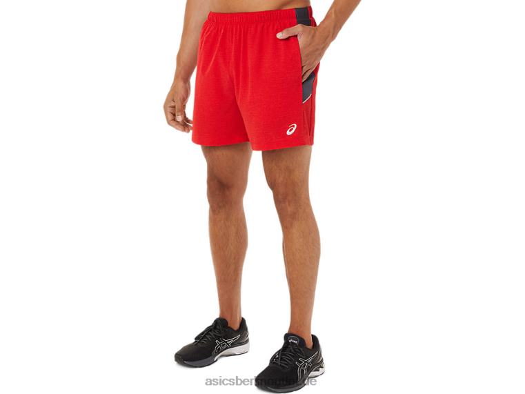 5-Zoll-Pr-Lyte-Shorts für Herren BL4N1824Asics elektrisch rot meliert/grau