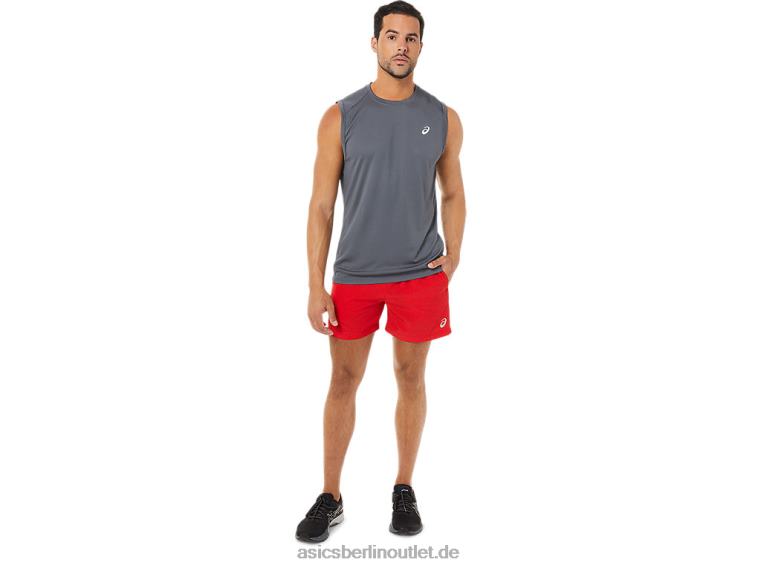 5-Zoll-Pr-Lyte-Shorts für Herren BL4N1824Asics elektrisch rot meliert/grau