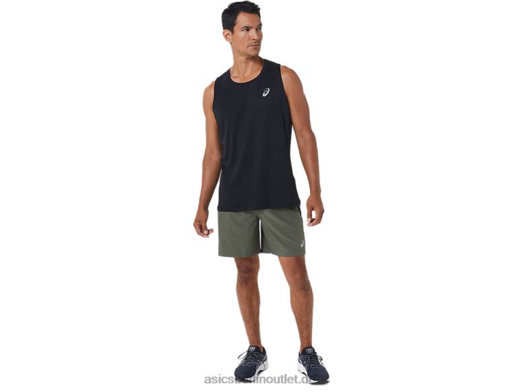 7-Zoll-Pr-Lyte-Shorts für Herren BL4N1022Asics mantelgrün htr/perf schwarz