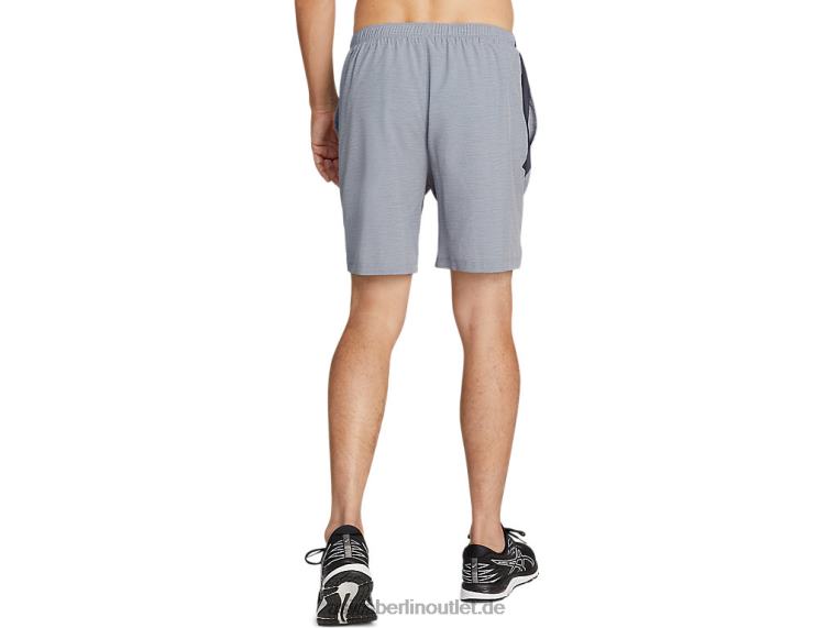 7-Zoll-Pr-Lyte-Shorts für Herren BL4N2053Asics Sheet Rock Spacedye-Druck/Grau