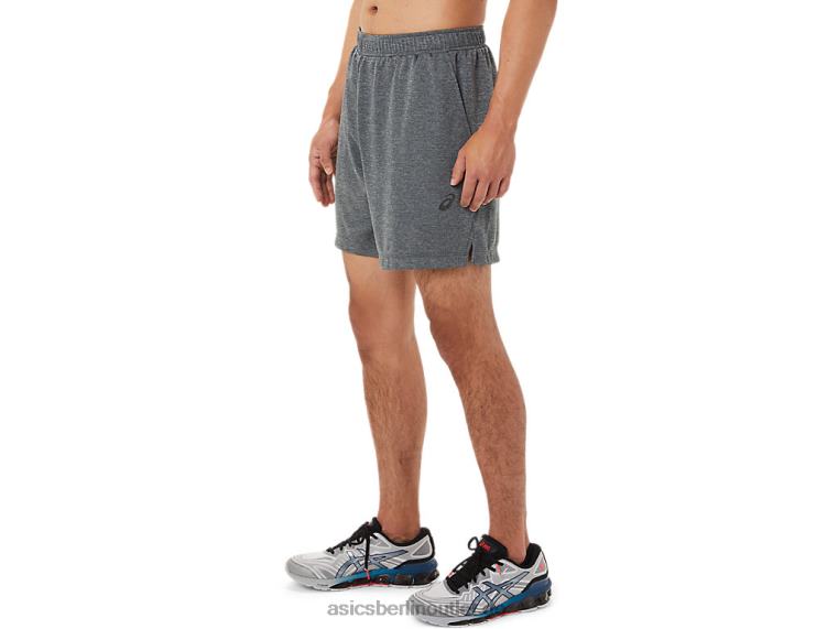 7-Zoll-Shorts für Herren BL4N1440Asics Träger grau meliert