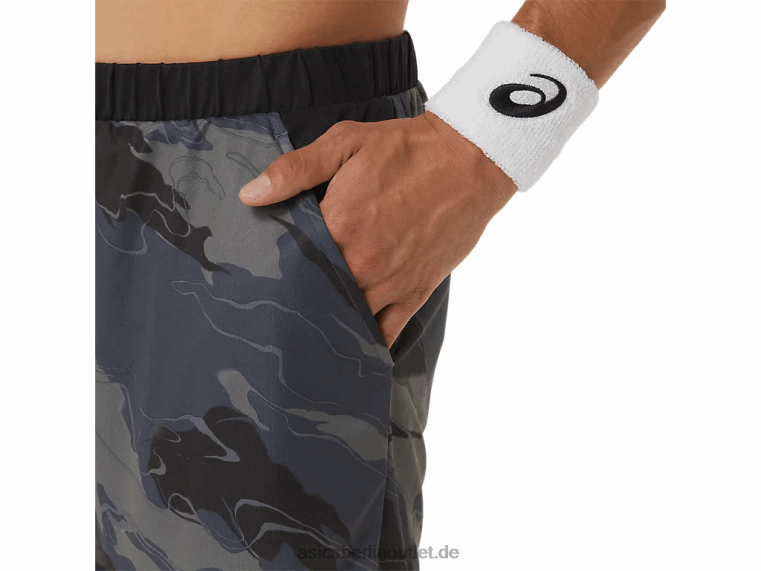 7-Zoll-Shorts mit Match-Grafik für Herren BL4N506Asics Träger grau
