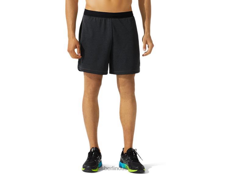 7-Zoll-Strick-Trainingsshorts für Herren BL4N1767Asics dunkelgraues Heidekraut