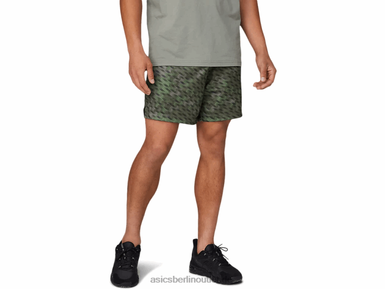 7-Zoll-Strick-Trainingsshorts für Herren BL4N1784Asics Flechtengrün