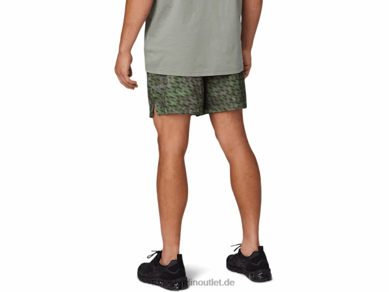 7-Zoll-Strick-Trainingsshorts für Herren BL4N1784Asics Flechtengrün