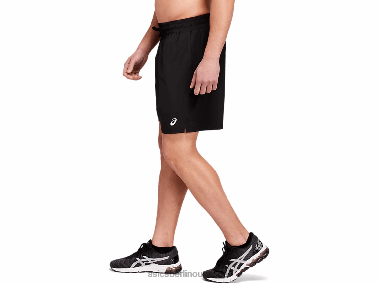 7 Zoll lange, gewebte Zugshorts für Herren BL4N1802Asics Leistung schwarz