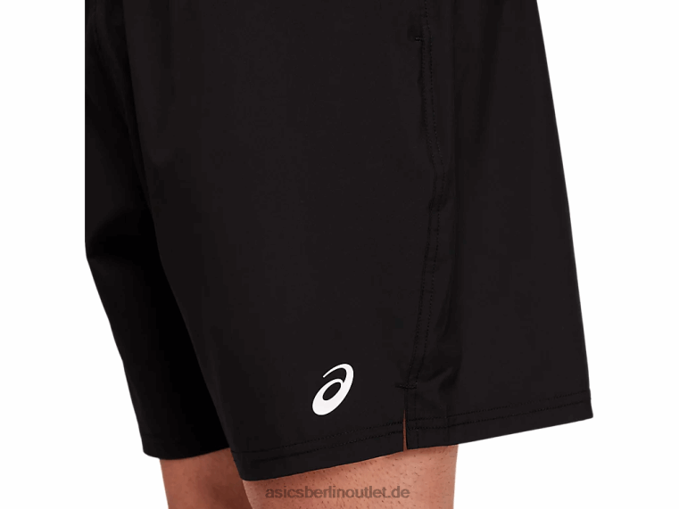 7 Zoll lange, gewebte Zugshorts für Herren BL4N1802Asics Leistung schwarz