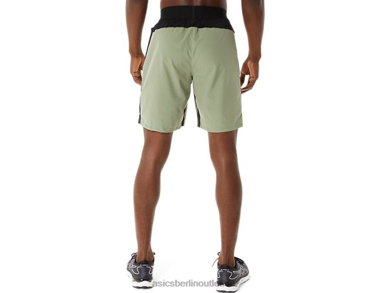 9-Zoll-Mixer-Shorts für Herren BL4N1408Asics Flechtengrün/Performance-Schwarz