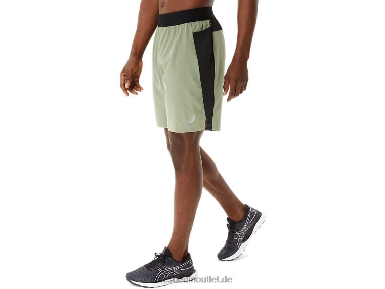 9-Zoll-Mixer-Shorts für Herren BL4N1408Asics Flechtengrün/Performance-Schwarz